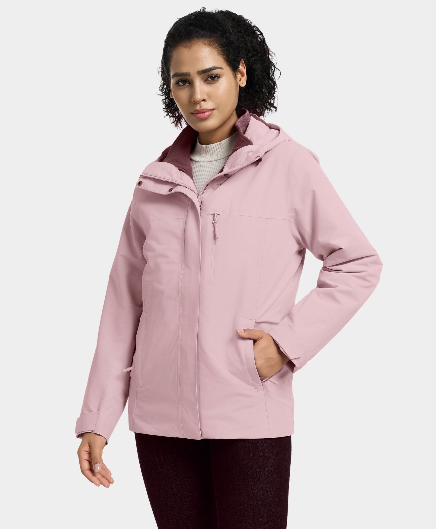 River Ridge Women's 3-in-1 Heated Jacket with Fleece Liner
