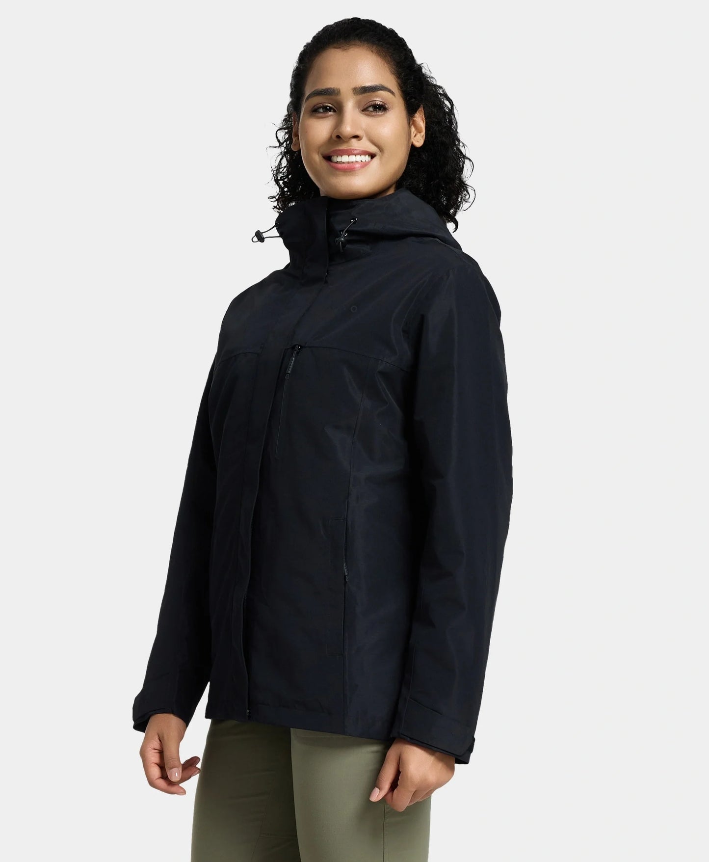 River Ridge Women's 3-in-1 Heated Jacket with Fleece Liner