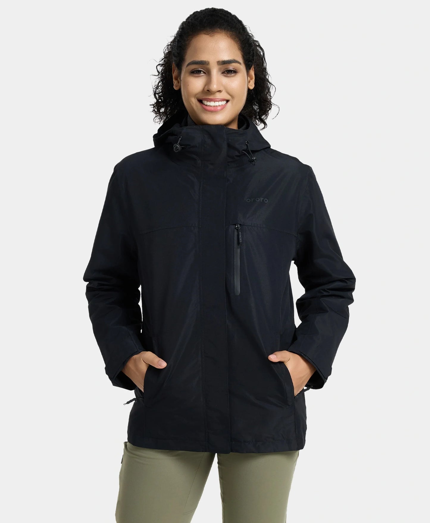 River Ridge Women's 3-in-1 Heated Jacket with Fleece Liner
