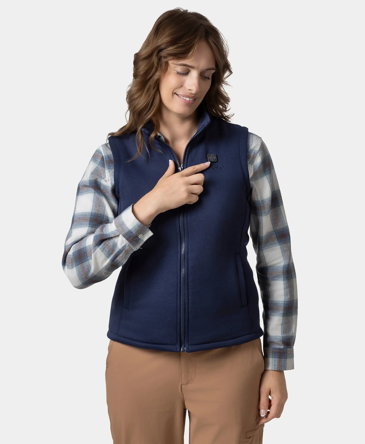 Women's Heated Fleece Vest - New Colors