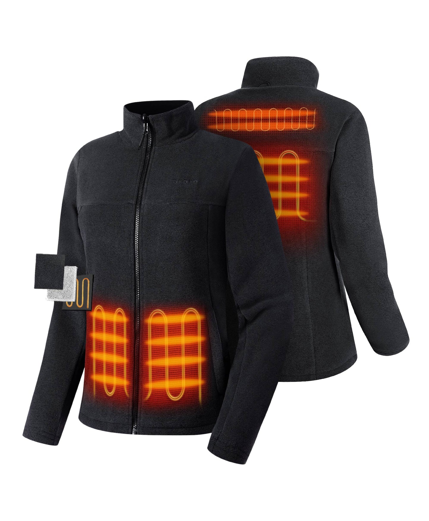 River Ridge Women's 3-in-1 Heated Jacket with Fleece Liner