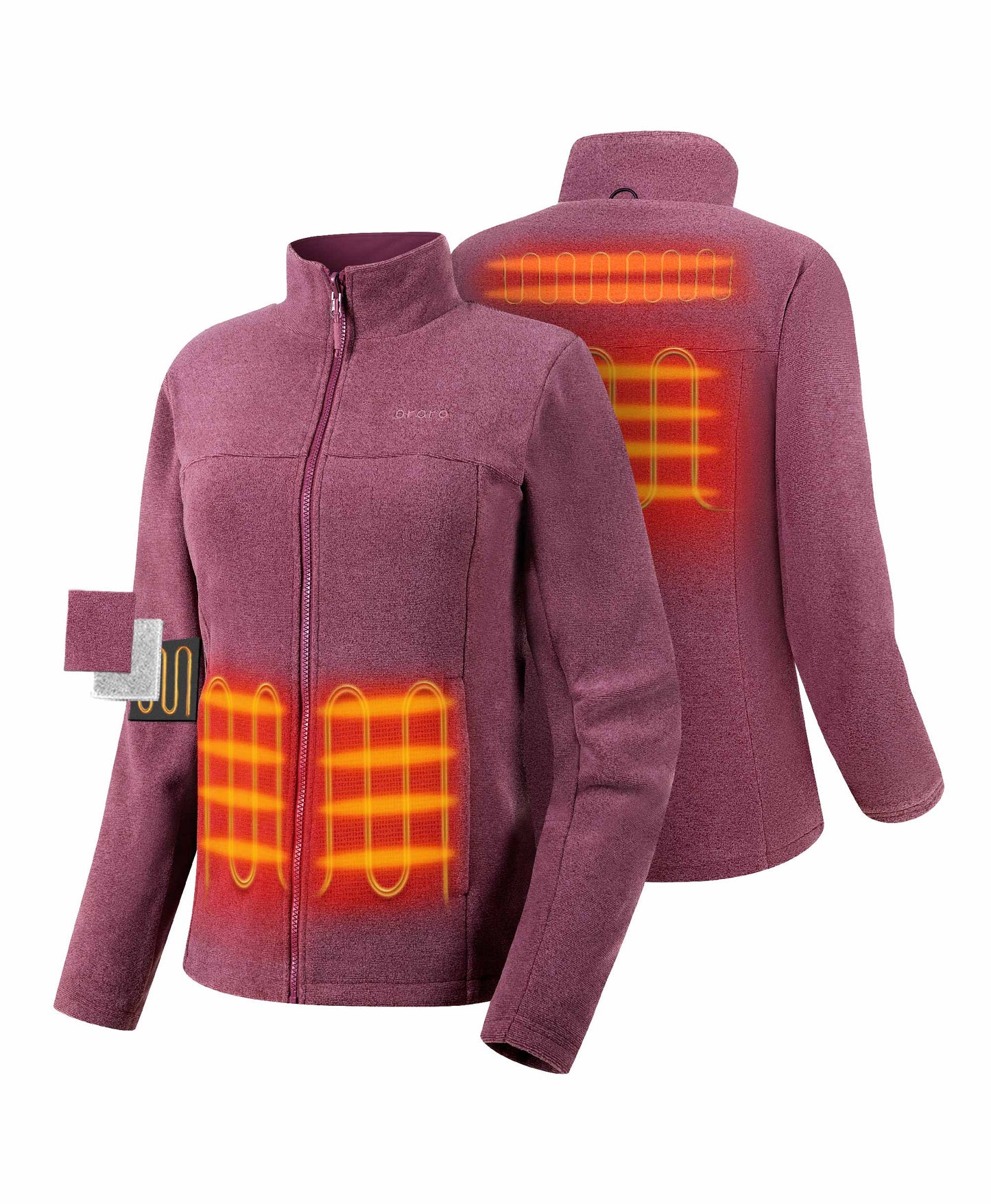 River Ridge Women's 3-in-1 Heated Jacket with Fleece Liner