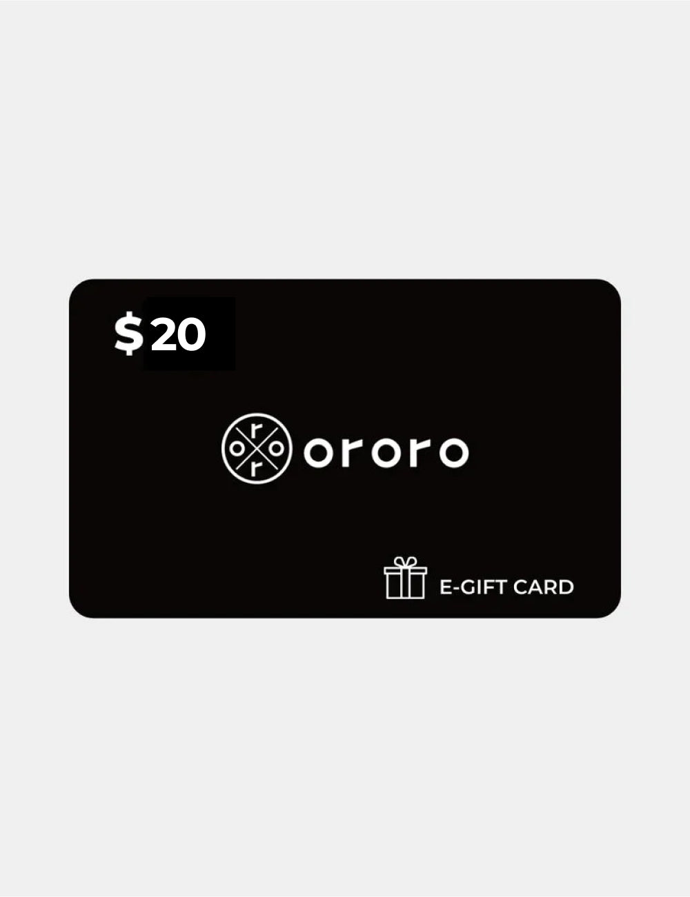 $20 E-Gift Card (Will be sent within 3 weeks)