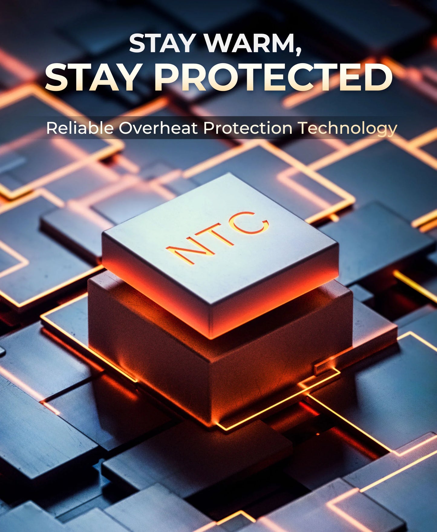 (Open-box) PuffLyte Men's 3-Zone Heated Lightweight Vest