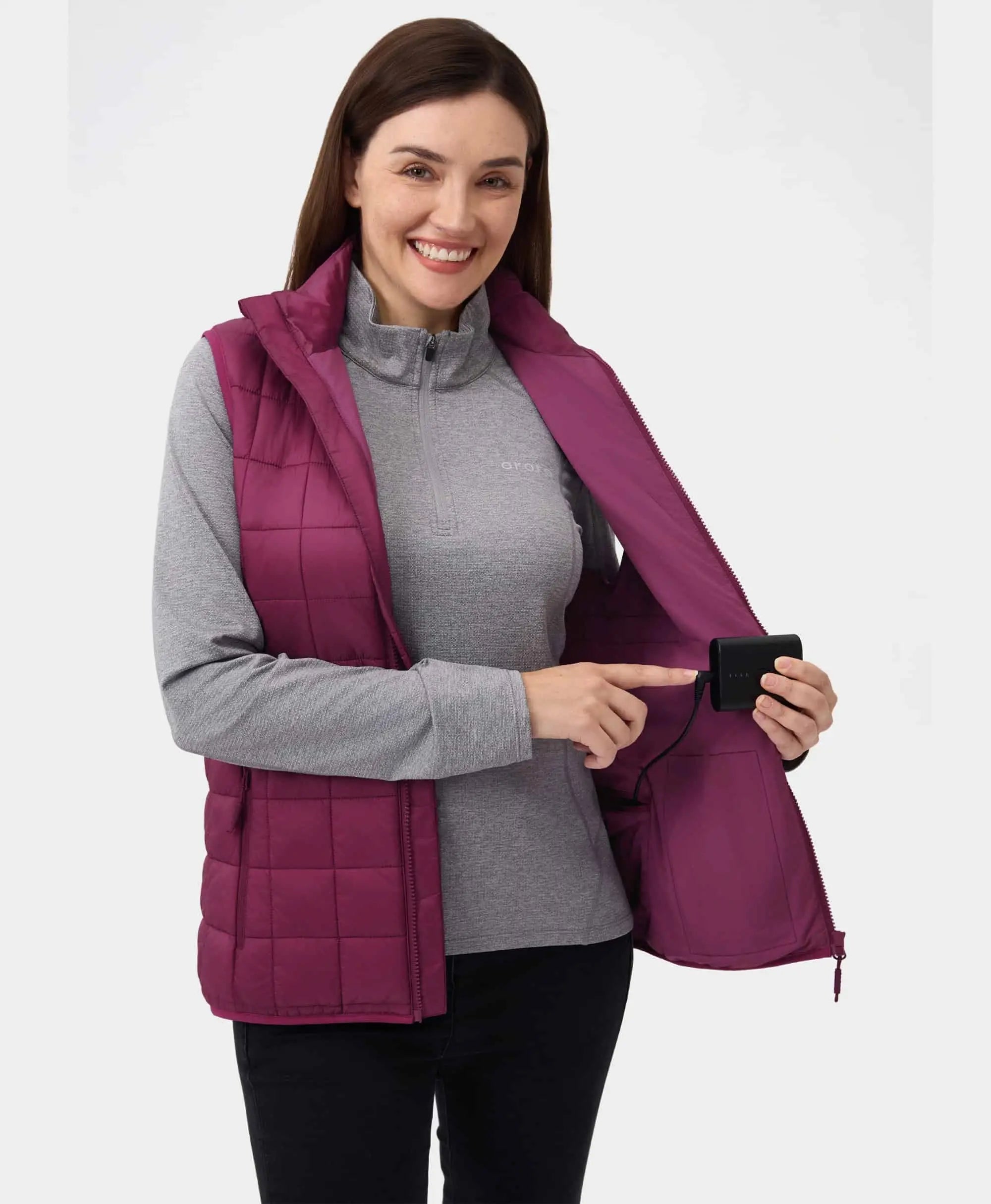 Veste matelassé chauffante 4 zones Prism pour femme, Thumbnail 36