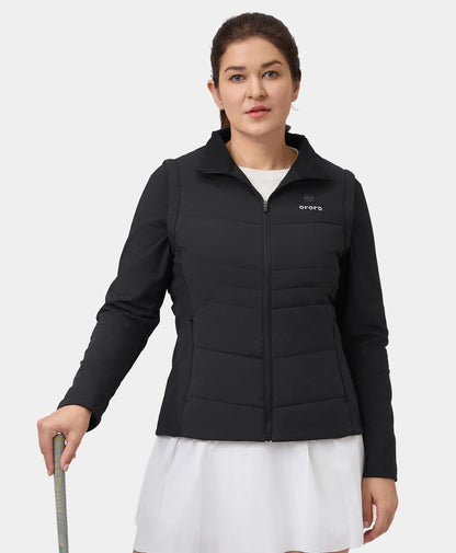 Turnberry Women's Heated Golf Jacket w/ Zip-off Sleeves