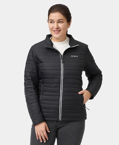 River Ridge Women's 4-Zone Heated Lightweight Down Jacket 