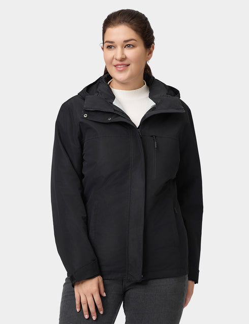 River Ridge Women's 3-in-1 Heated Jacket with Down Liner view 1