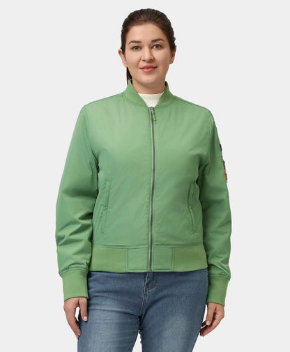 Cityscape Women's Heated Bomber Jacket