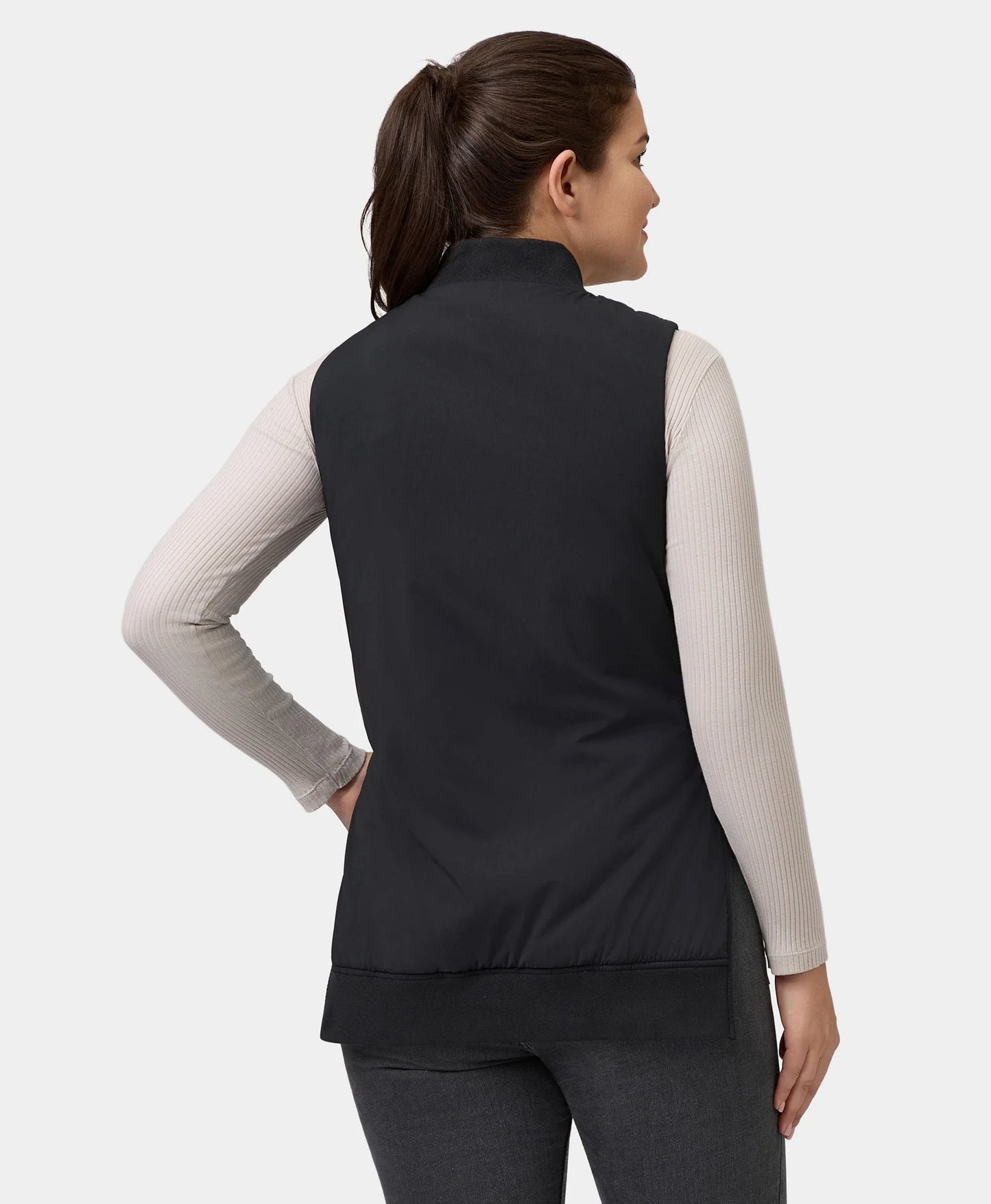 Blair Women's Heated Long Bomber Vest