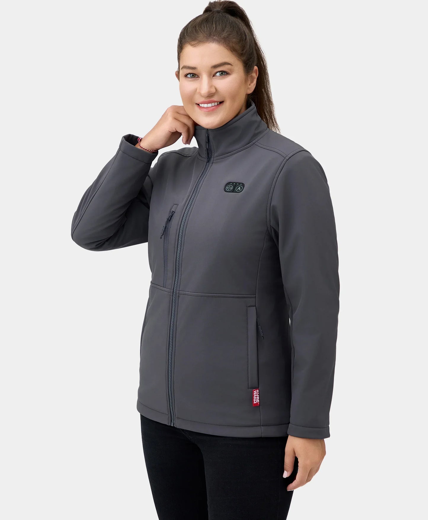 SureWarm? Women's 6-Zone Dual-Control Heated Softshell Jacket