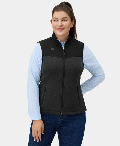 Augusta Women's Sweater Heated Fleece Vest