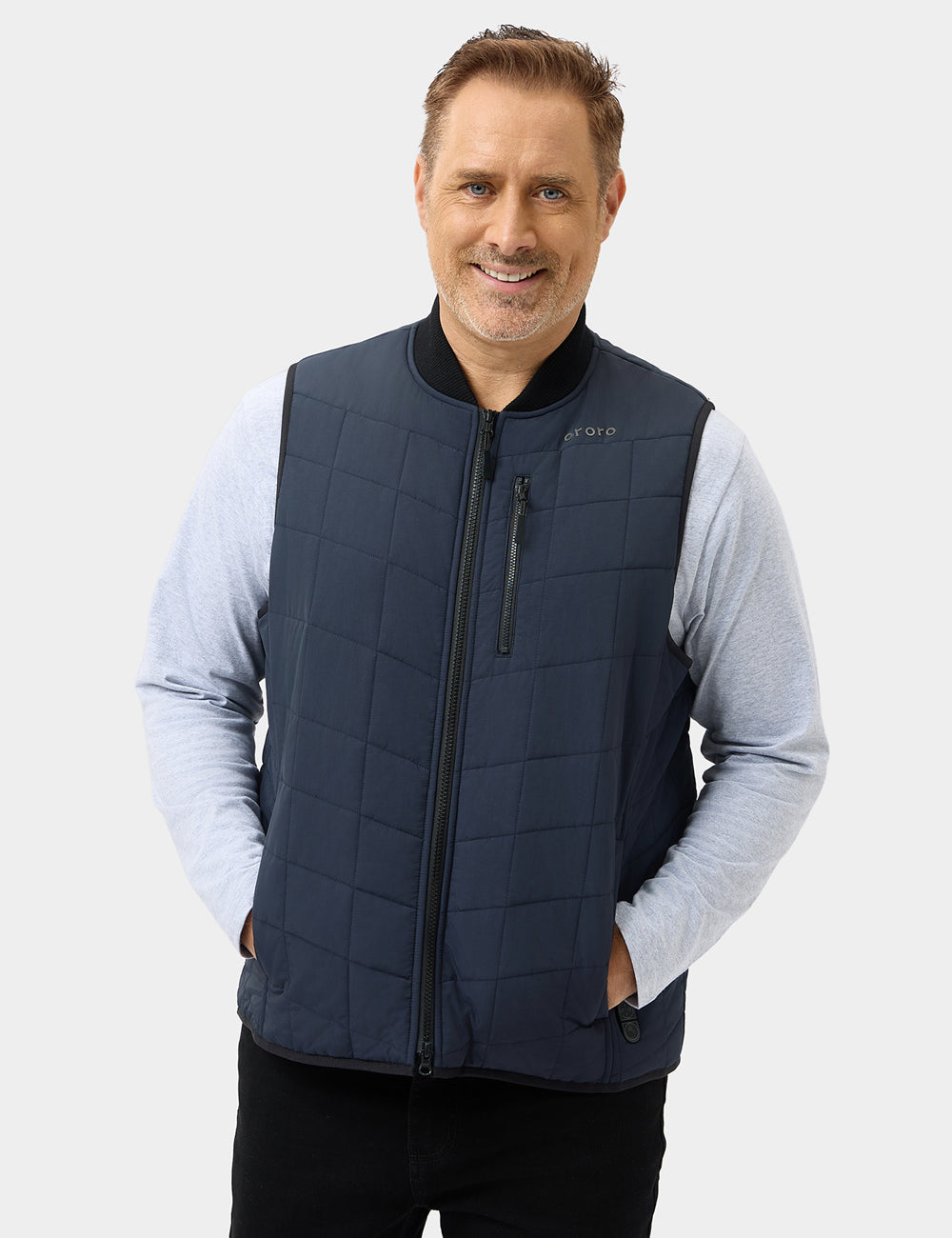 Scranton Men's 5-Zone Insulated Heated Bomber Vest