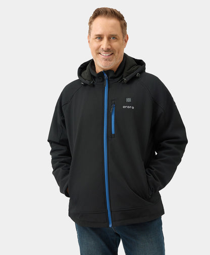 Men's Heated Jacket with 4 Heating Zones