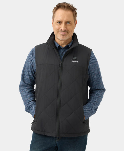 Men's Heated Quilted Vest ,view 2