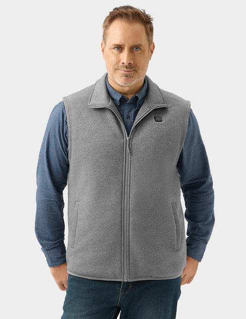 Men's Ultrasoft Heated Fleece Vest view 1