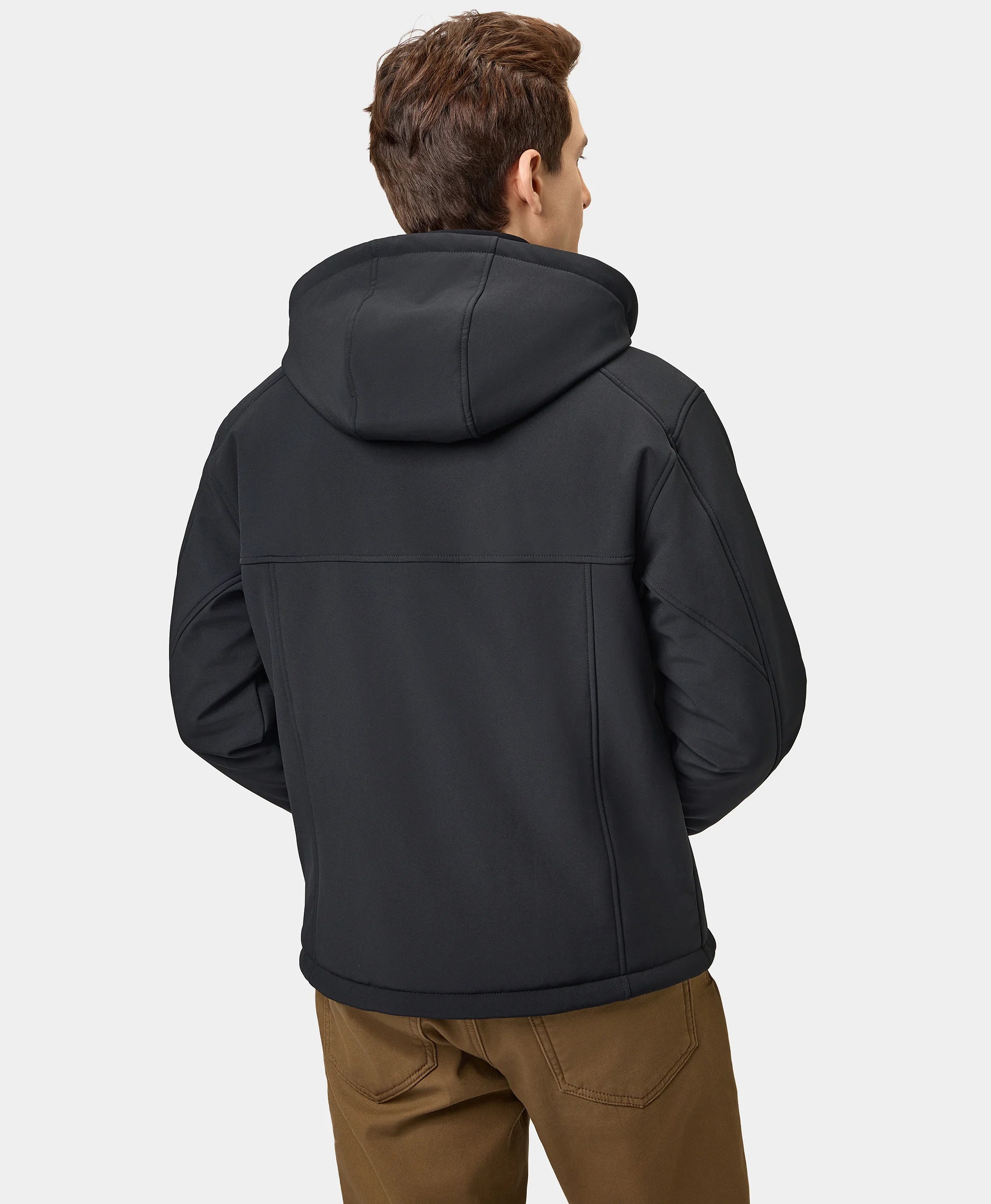 Men's Dual Control Heated Jacket with 5 Heating Zones (Chest Heating), Thumbnail 6