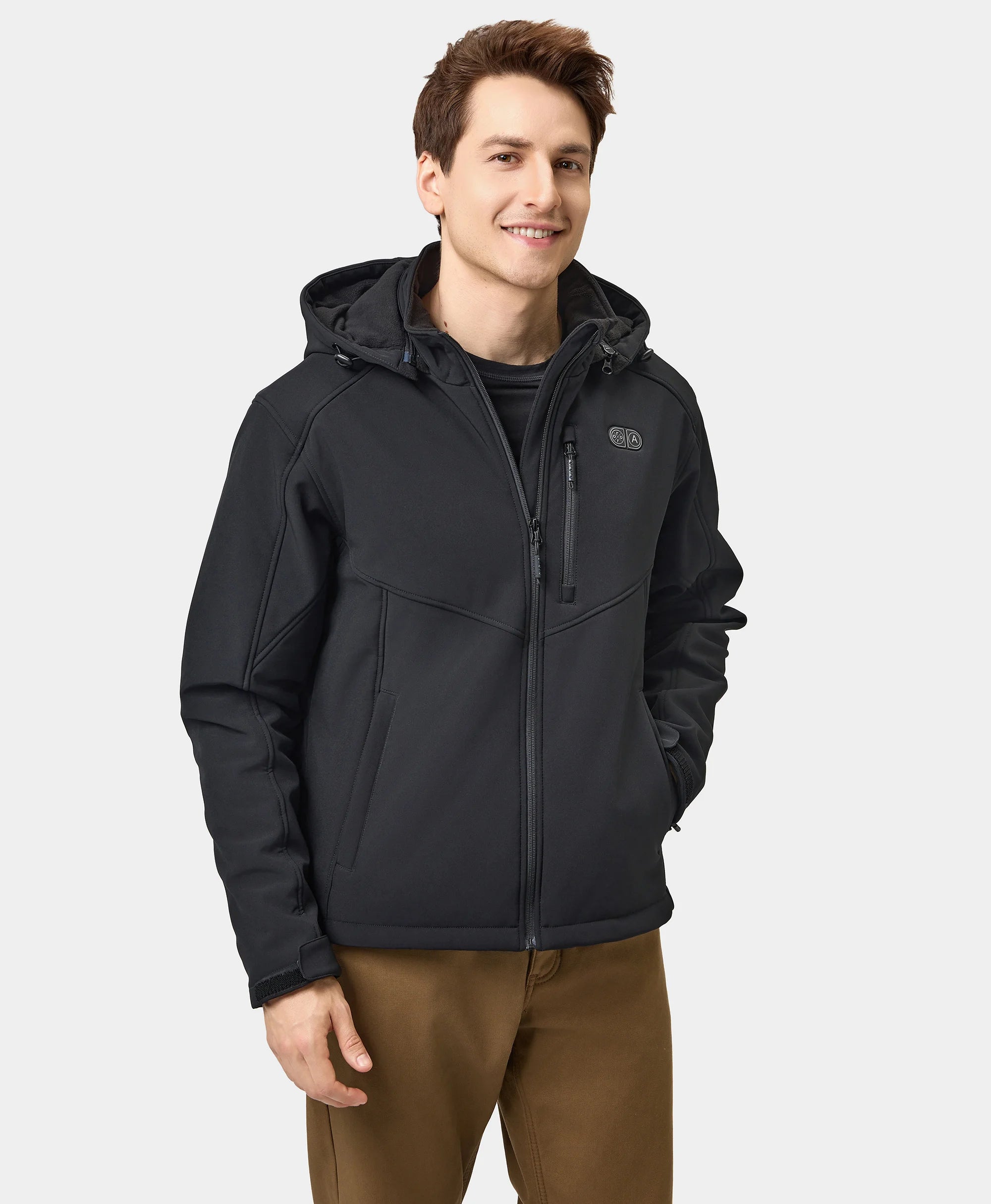 Men's Dual Control Heated Jacket with 5 Heating Zones (Chest Heating), Thumbnail 5