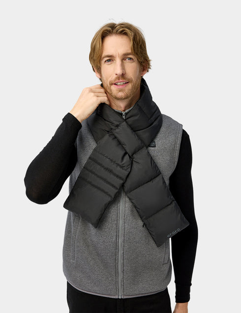 Unisex Heated Puffer Down Scarf view 1