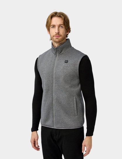 Men's Heated Fleece Vest