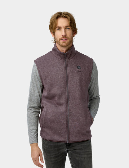 Men's Heated Fleece Vest