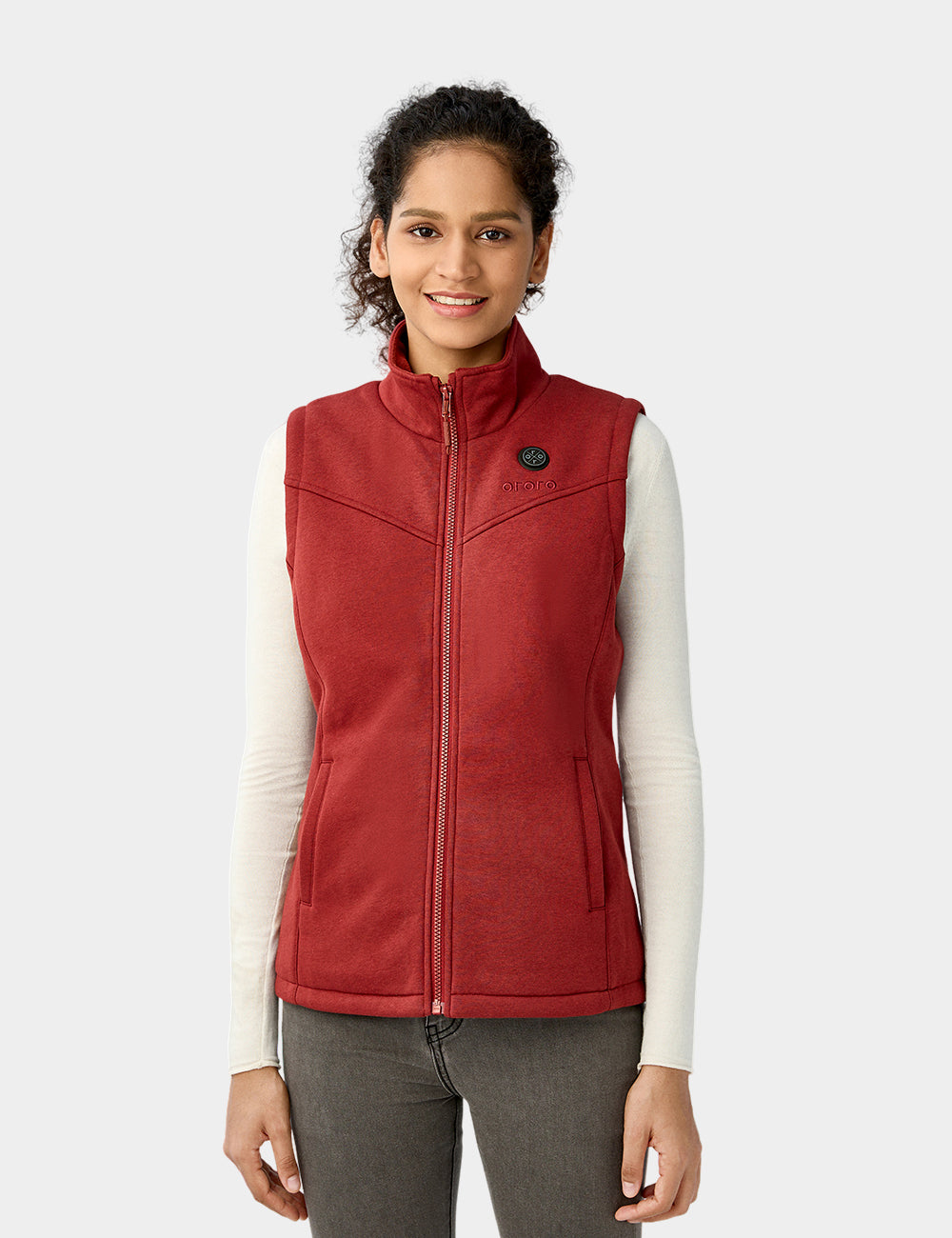 Women's Heated Fleece Vest - New Colors