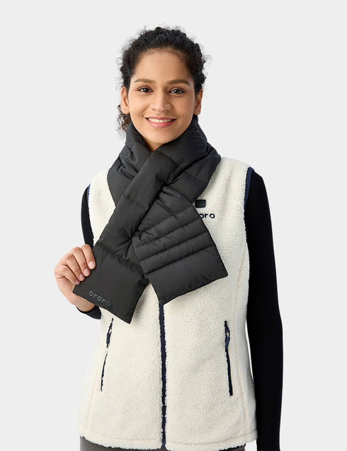 Unisex Heated Puffer Down Scarf view 1