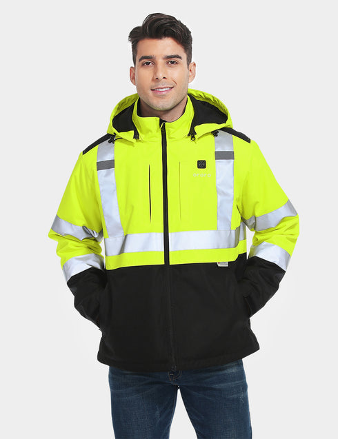 Men's Heated High-Visibility Jacket view 1