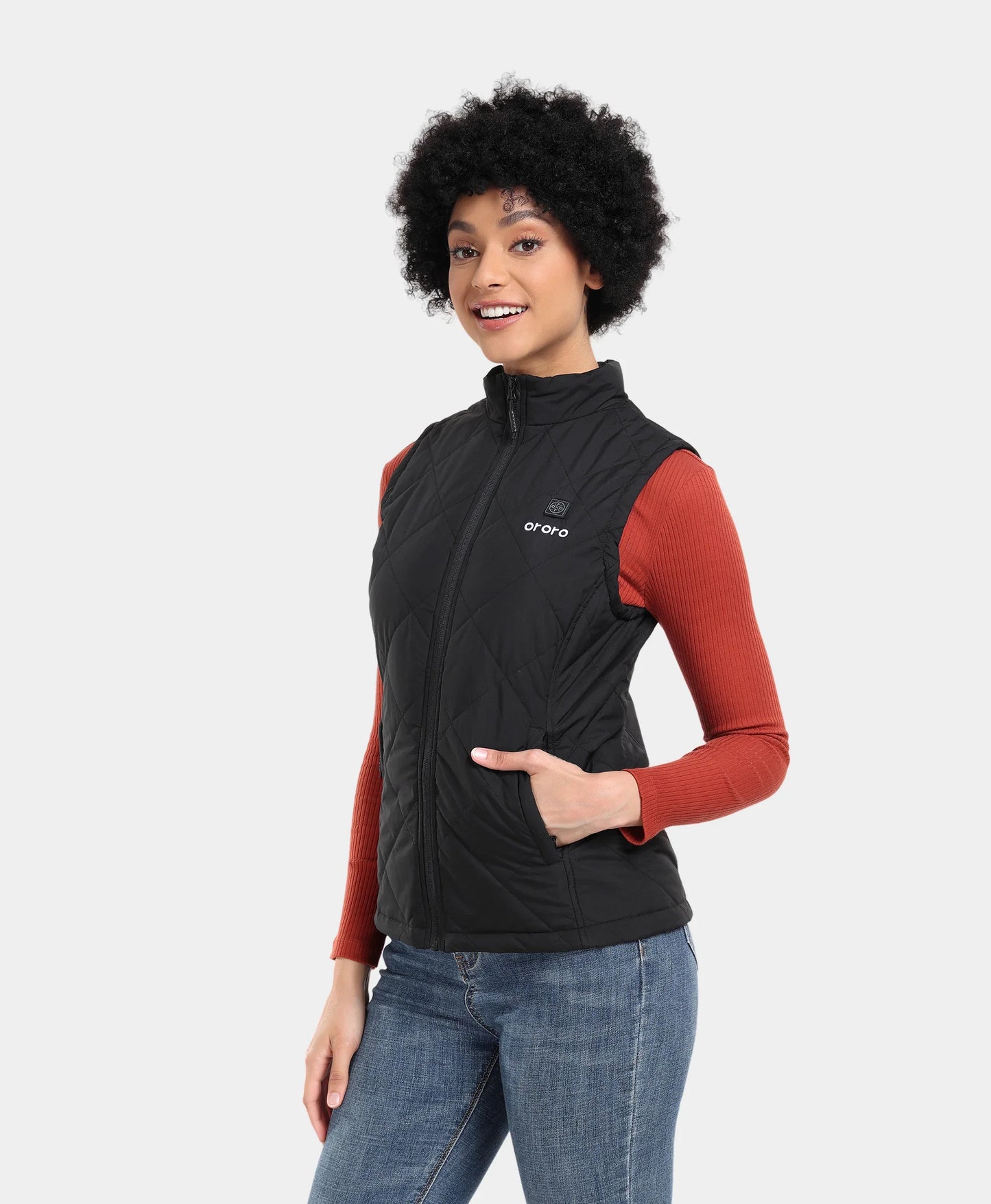 Women's Heated Quilted Vest