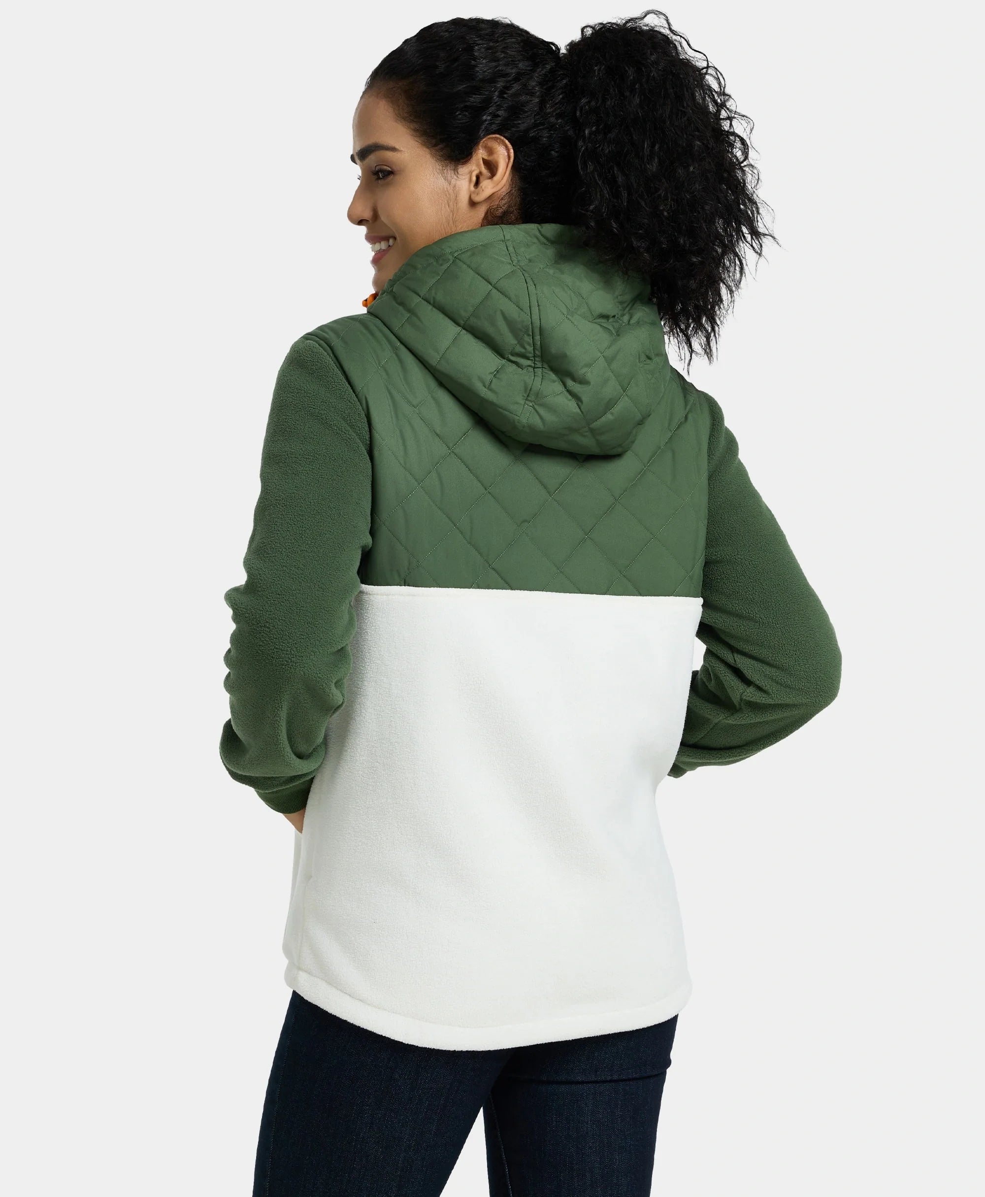 Daybreak Women's Colorblock Heated Anorak, Thumbnail 9