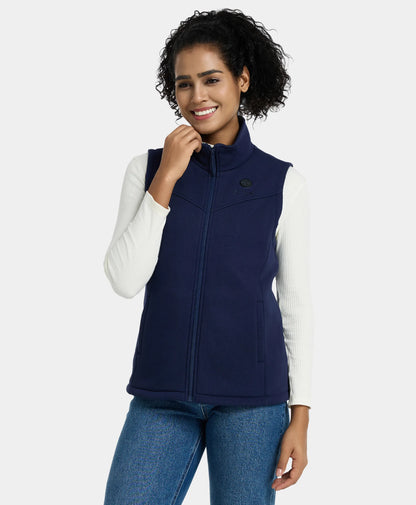 Women's Heated Fleece Vest - New Colors