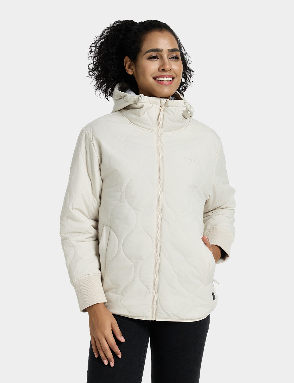 Stargazer Women's Heated Quilted Hoodie Jacket