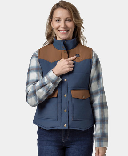 Amelia Women's Western Heated Vest