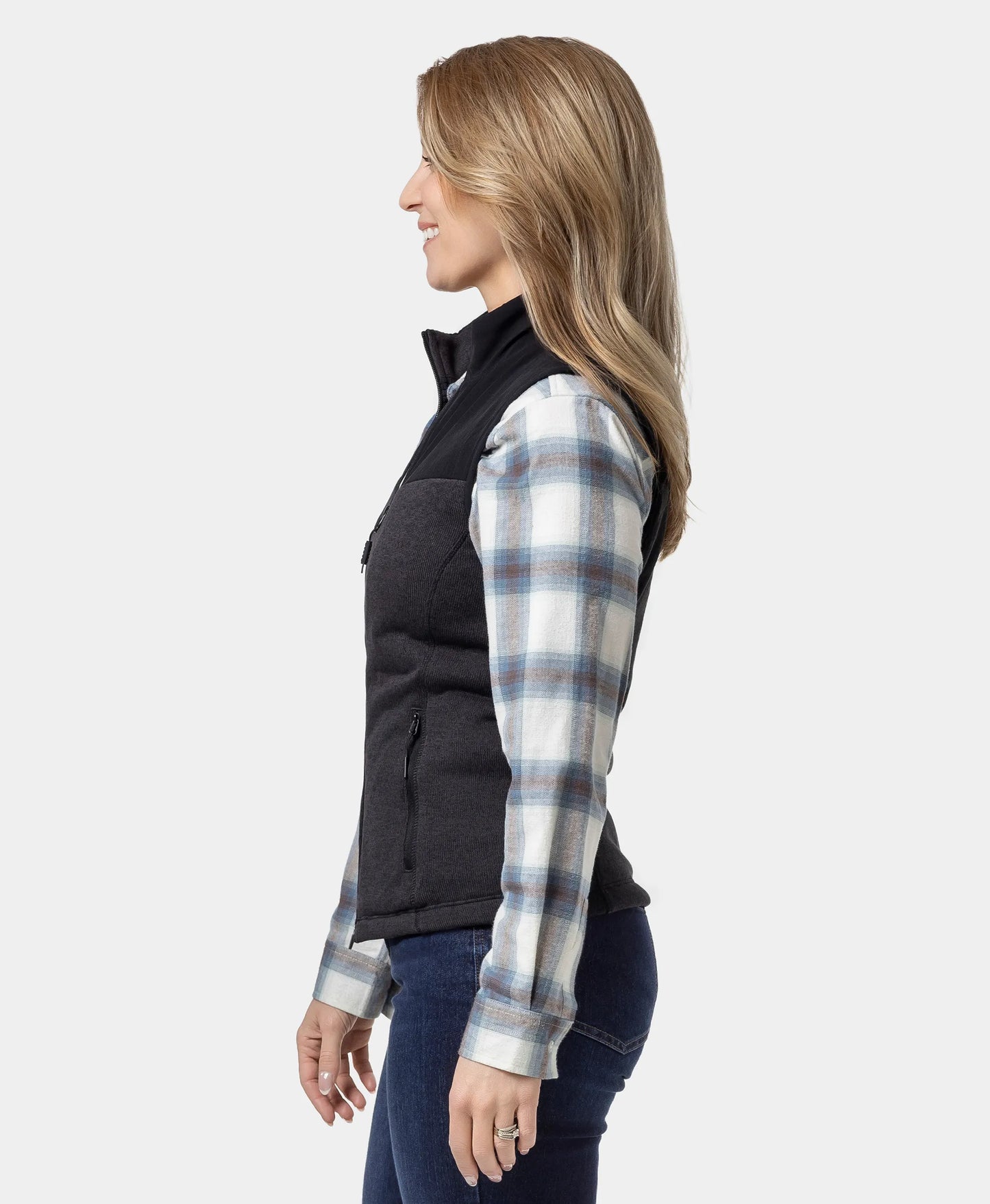 Augusta Women's Heated Sweater Fleece Vest