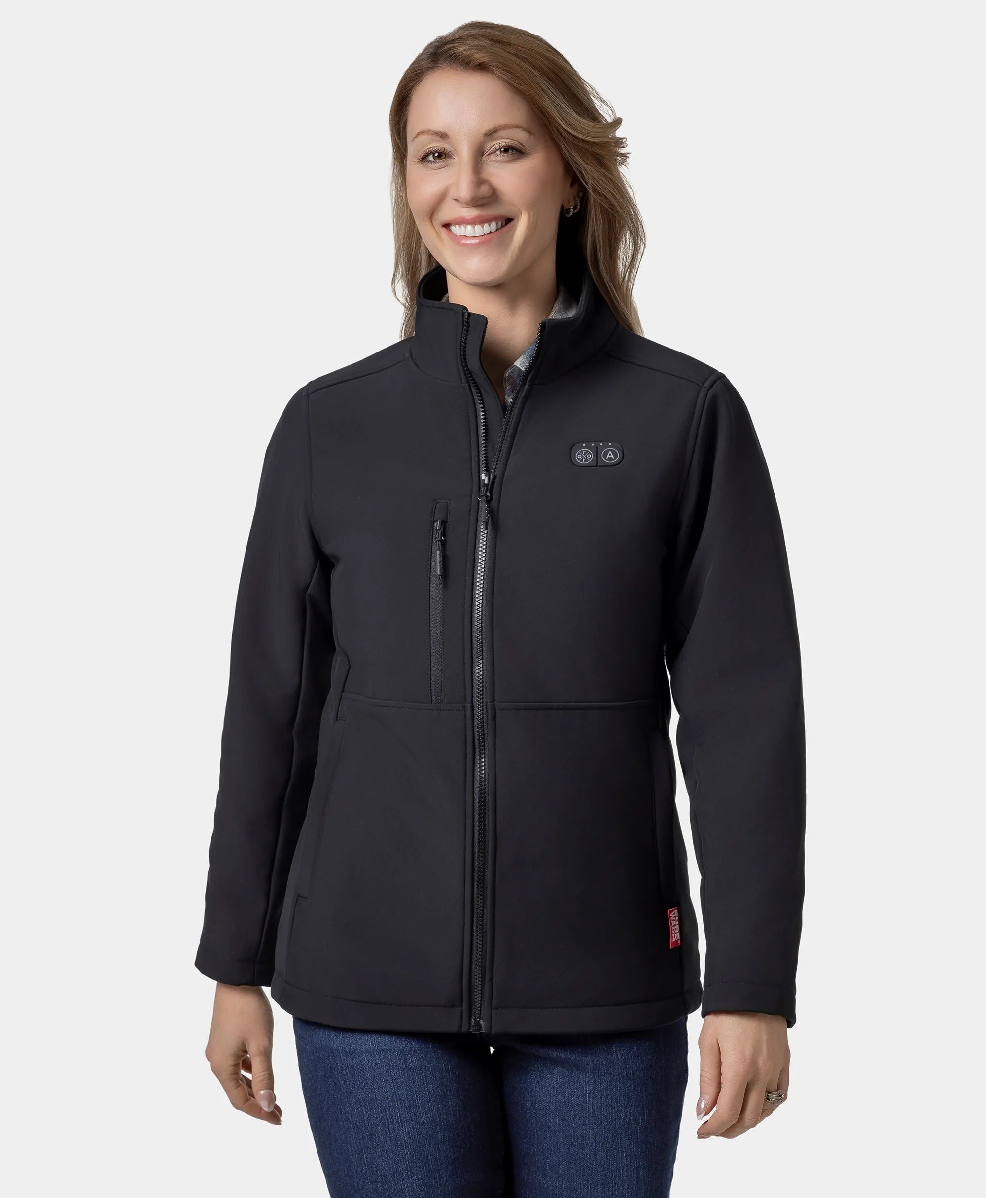 Maverick SureWarm® Women's 6-Zone Dual-Control Heated Softshell Jacket, Thumbnail 19