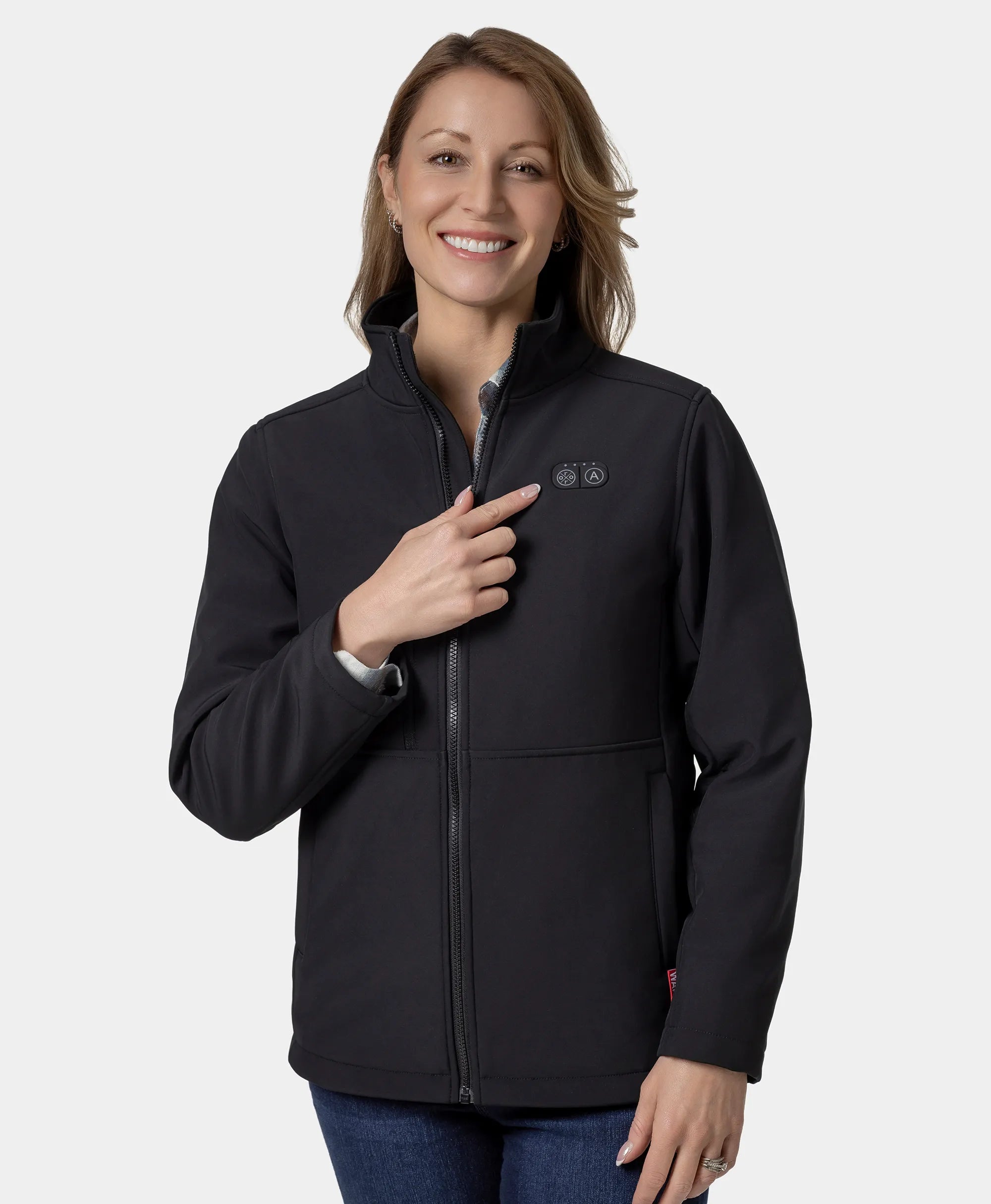 Maverick SureWarm® Women's 6-Zone Dual-Control Heated Softshell Jacket, Thumbnail 24