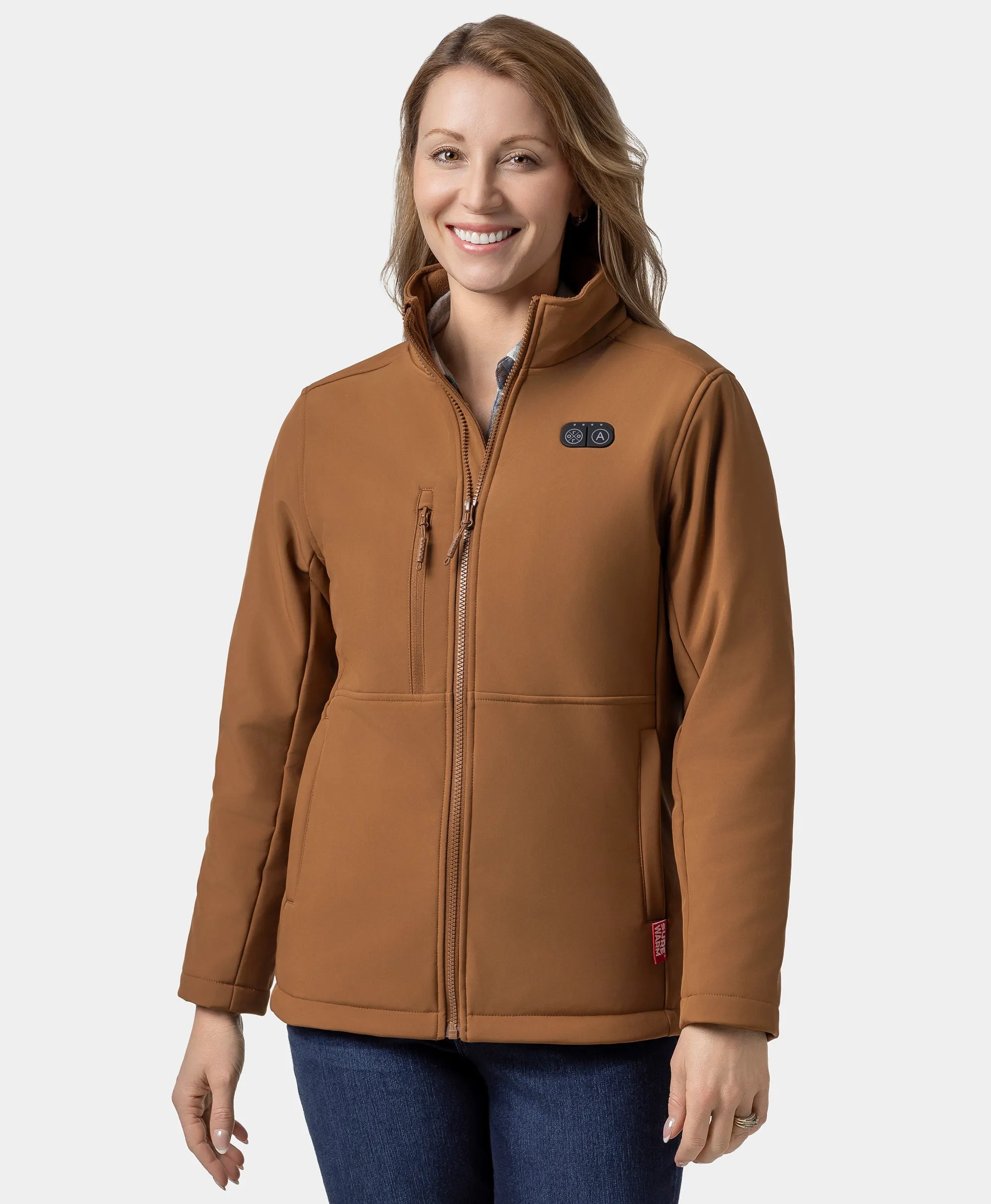 Maverick SureWarm® Women's 6-Zone Dual-Control Heated Softshell Jacket, Thumbnail 37