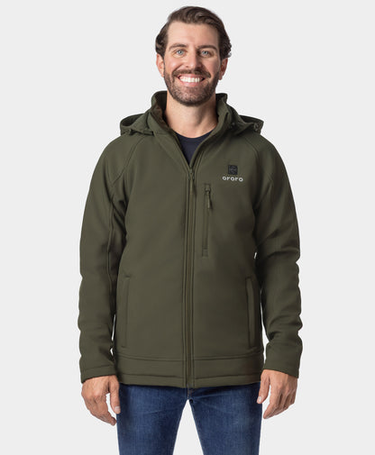 Paragon Men's Heated Jacket Green