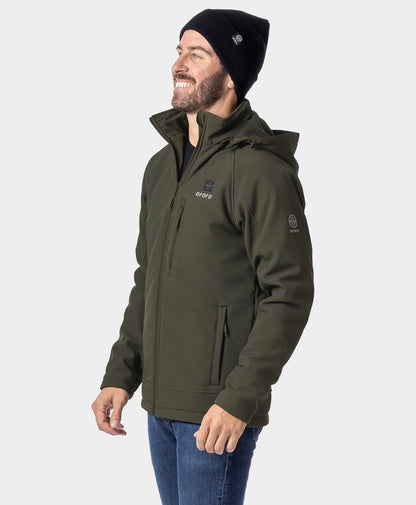 Paragon Men's Heated Jacket Green