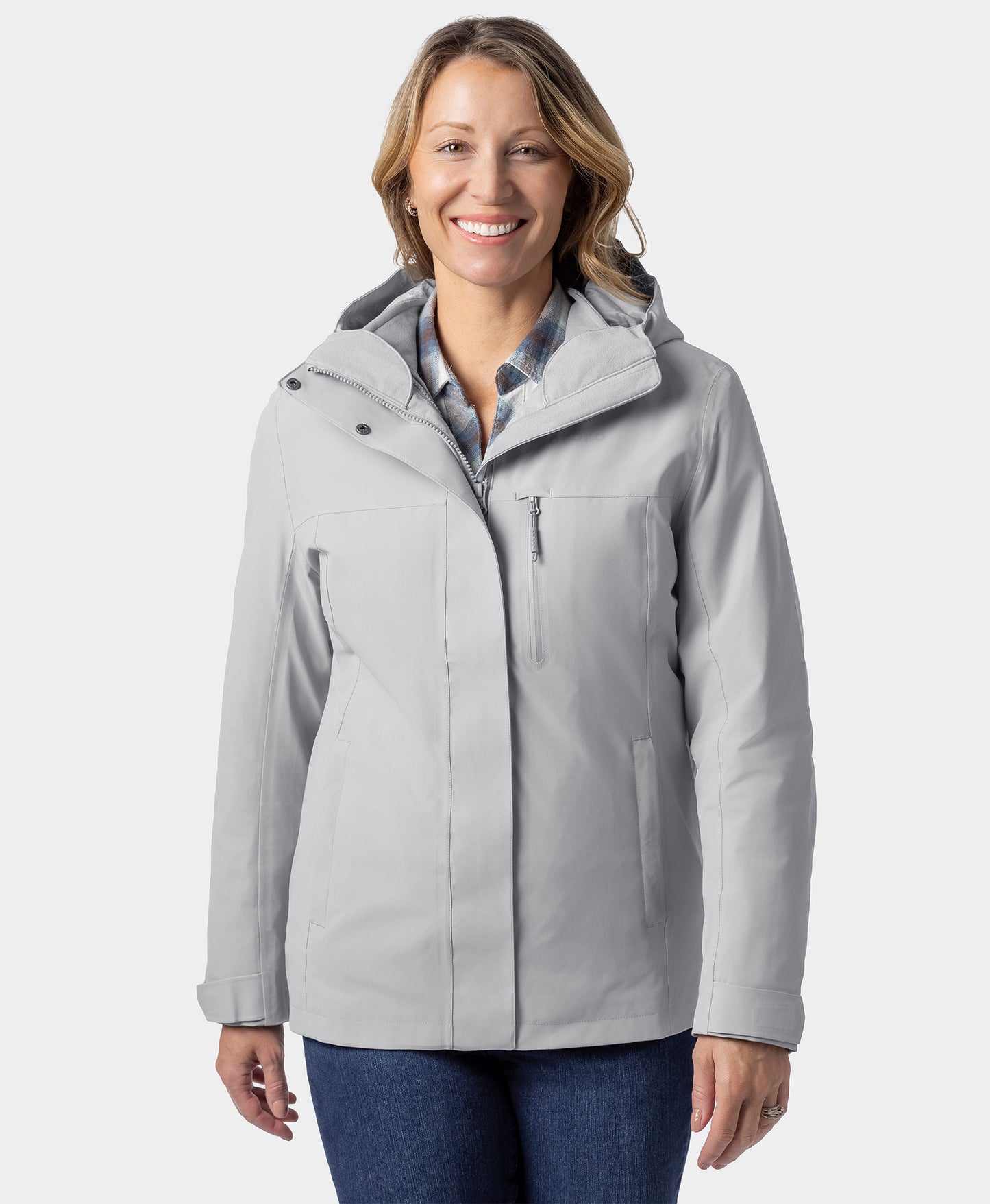 River Ridge Women's Hooded Waterproof Shell Jacket