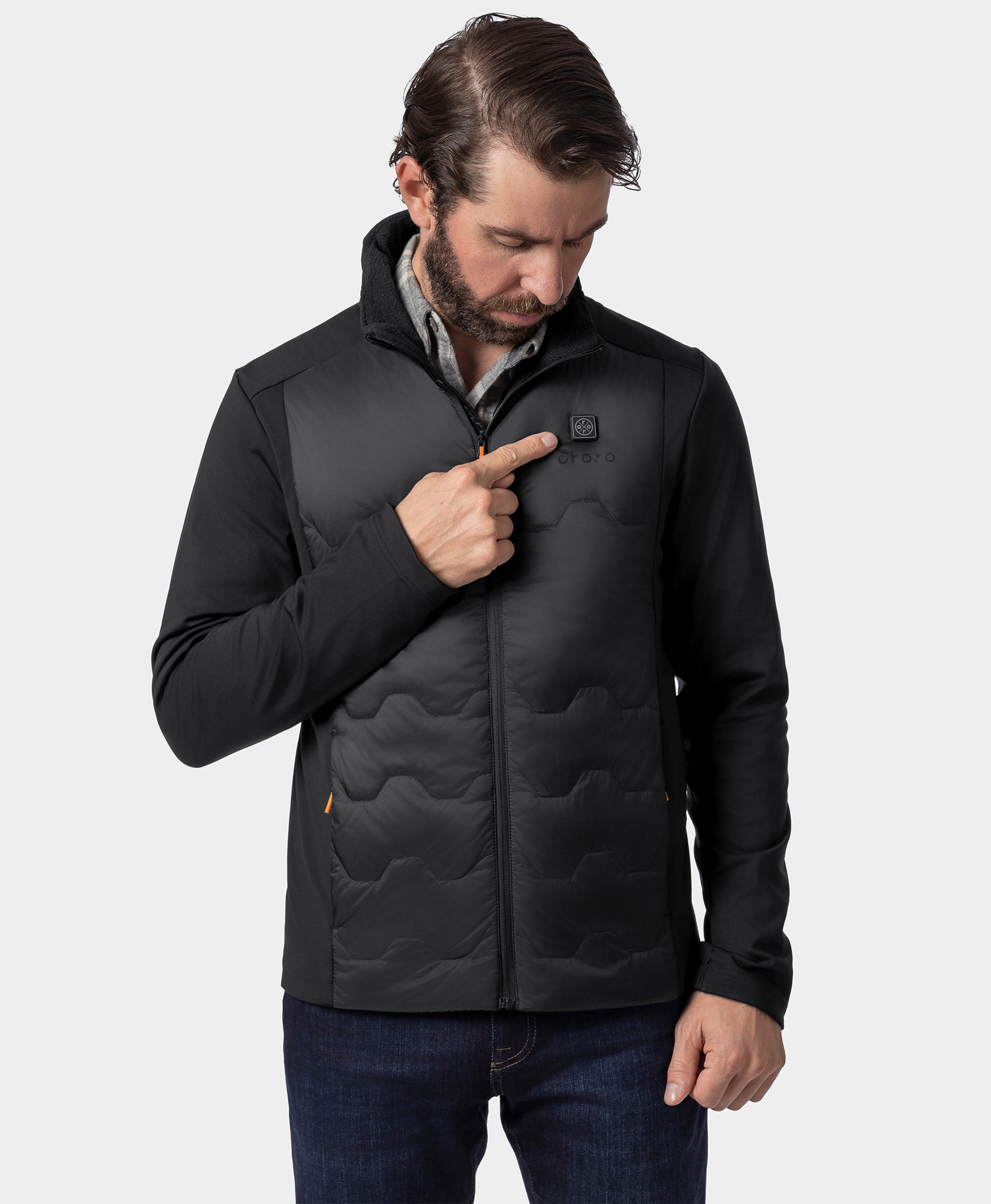 Verbier Men's 4-Zone Heated Down Jacket, Thumbnail 5