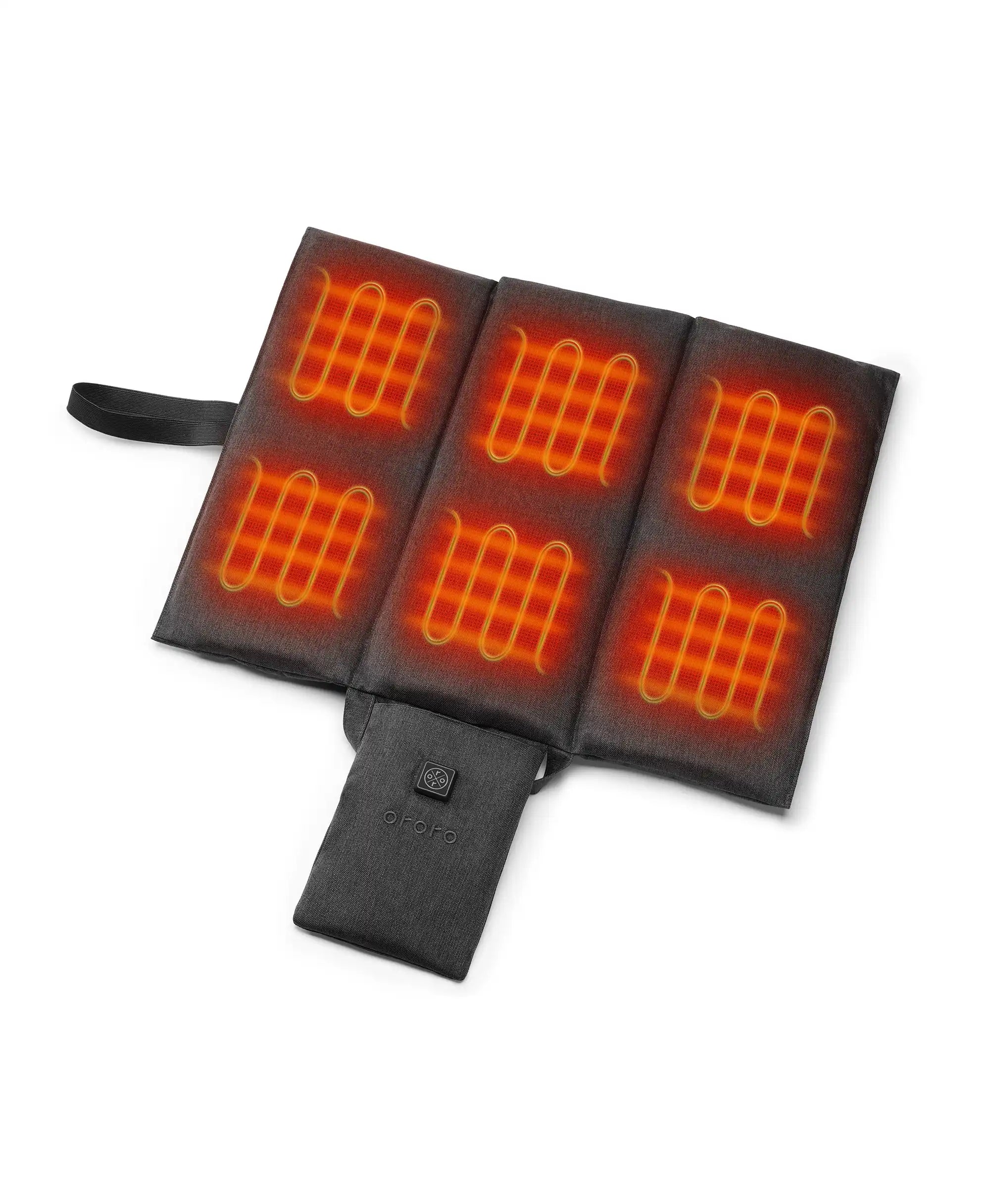 Heated Seat Cushion - Black / Flecking Gray, Thumbnail 9