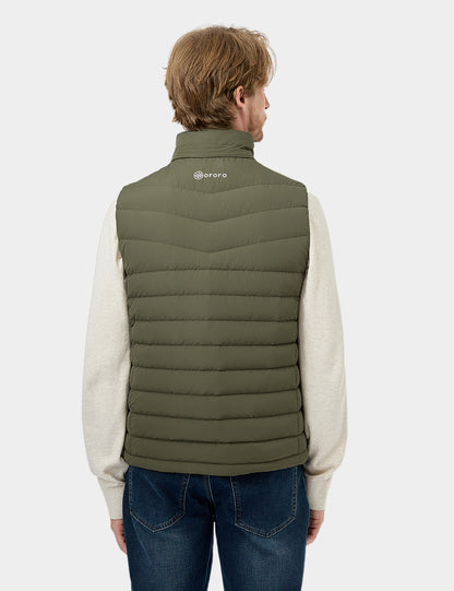 Men's Heated Lightweight Down Vest - All Colors