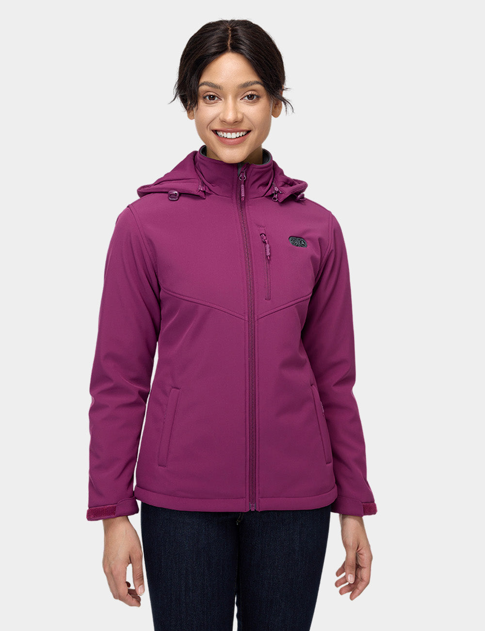 Women's Dual Control Heated Jacket with 5 Heating Zones (Pocket Heating)