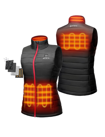 Mid-back, Left & Right Chest Heating