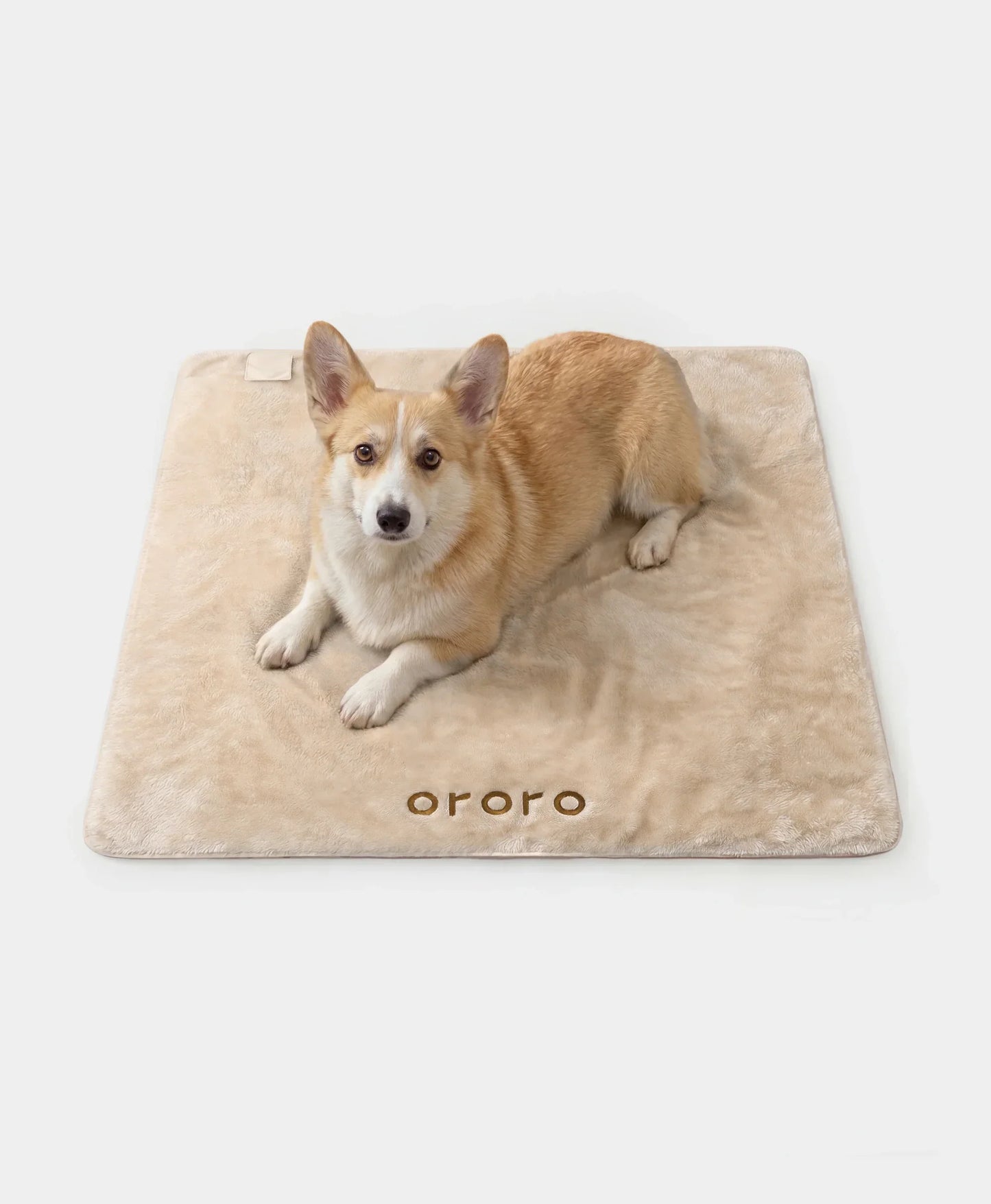 Kozzzy 2-Zone Heated Pet Blanket - oatmeal