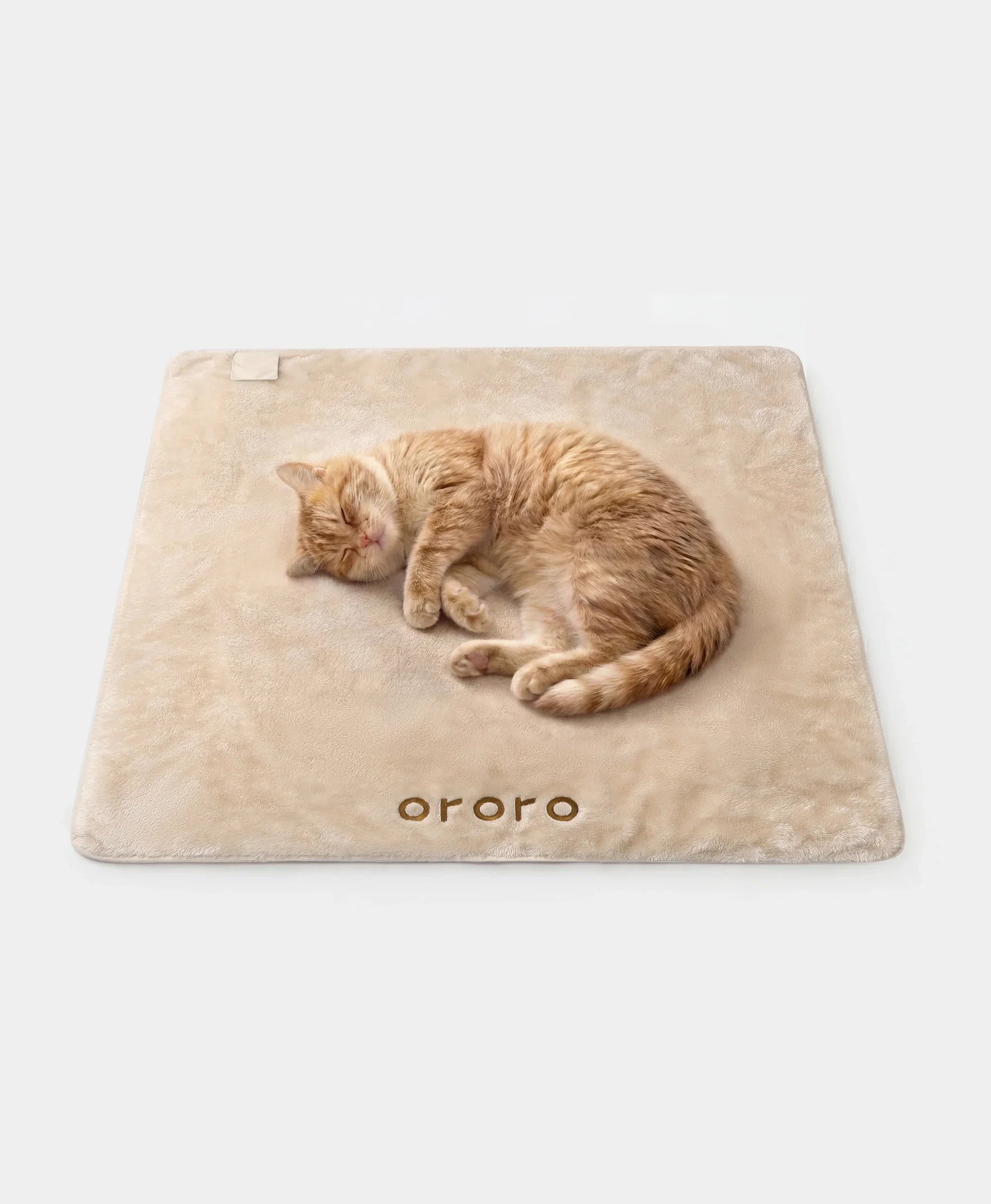Kozzzy 2-Zone Heated Pet Blanket - oatmeal