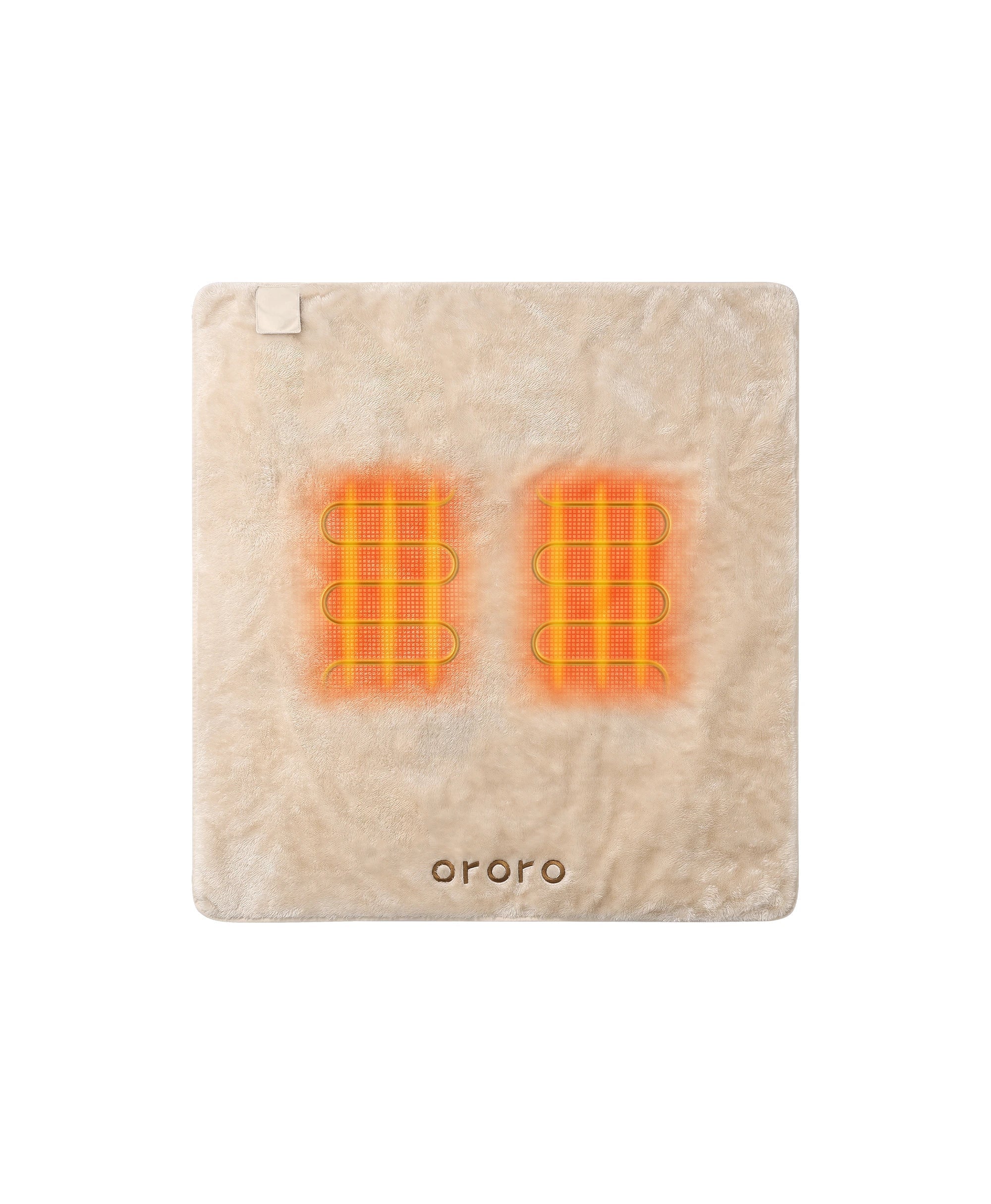 2 heating zones across the  center panel