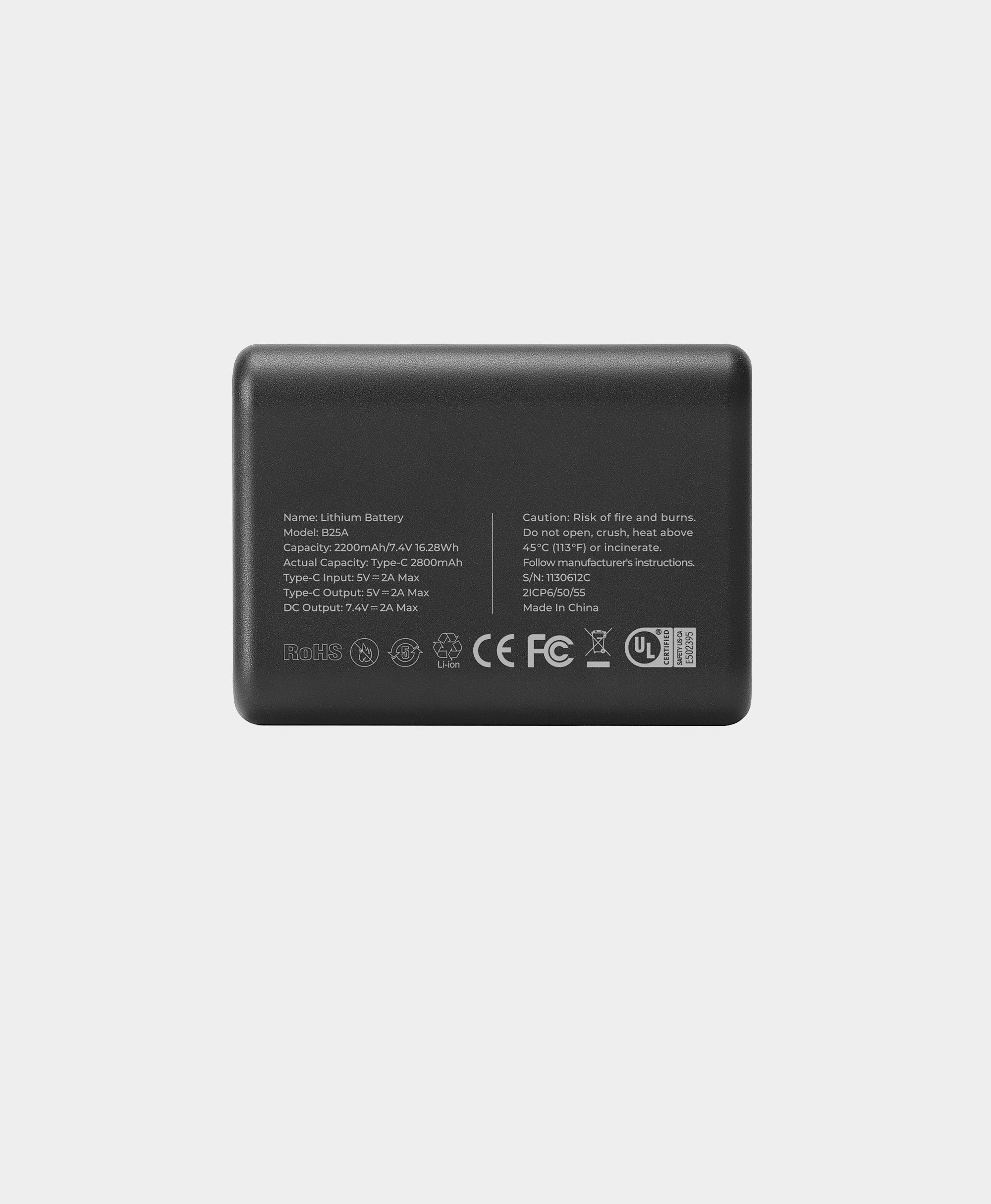 B25A Rechargeable Battery for Heated Socks / Gloves / Pillowcase, Thumbnail 3