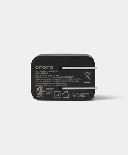 33W Dual Port Battery Charger (US / CA Plug)